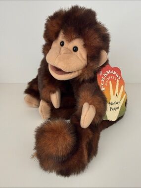 Folkmanis Monkey Puppet NWT